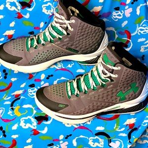 UNDER ARMOUR CURRY 1's  SCRATCH WHITE